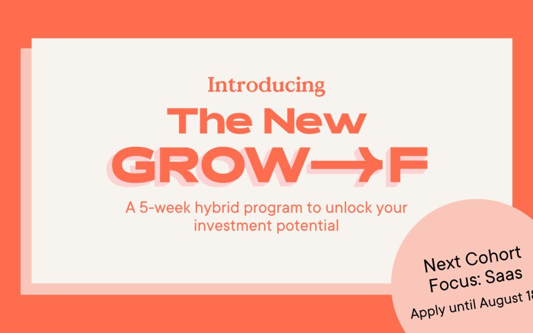 Changing the Fundraising Landscape with Grow F 2.0